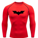  Red(Black Logo)- Long sleeve